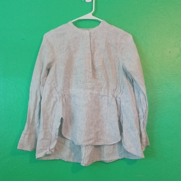 J. Crew Tops - J. Crew Linen Blend Top